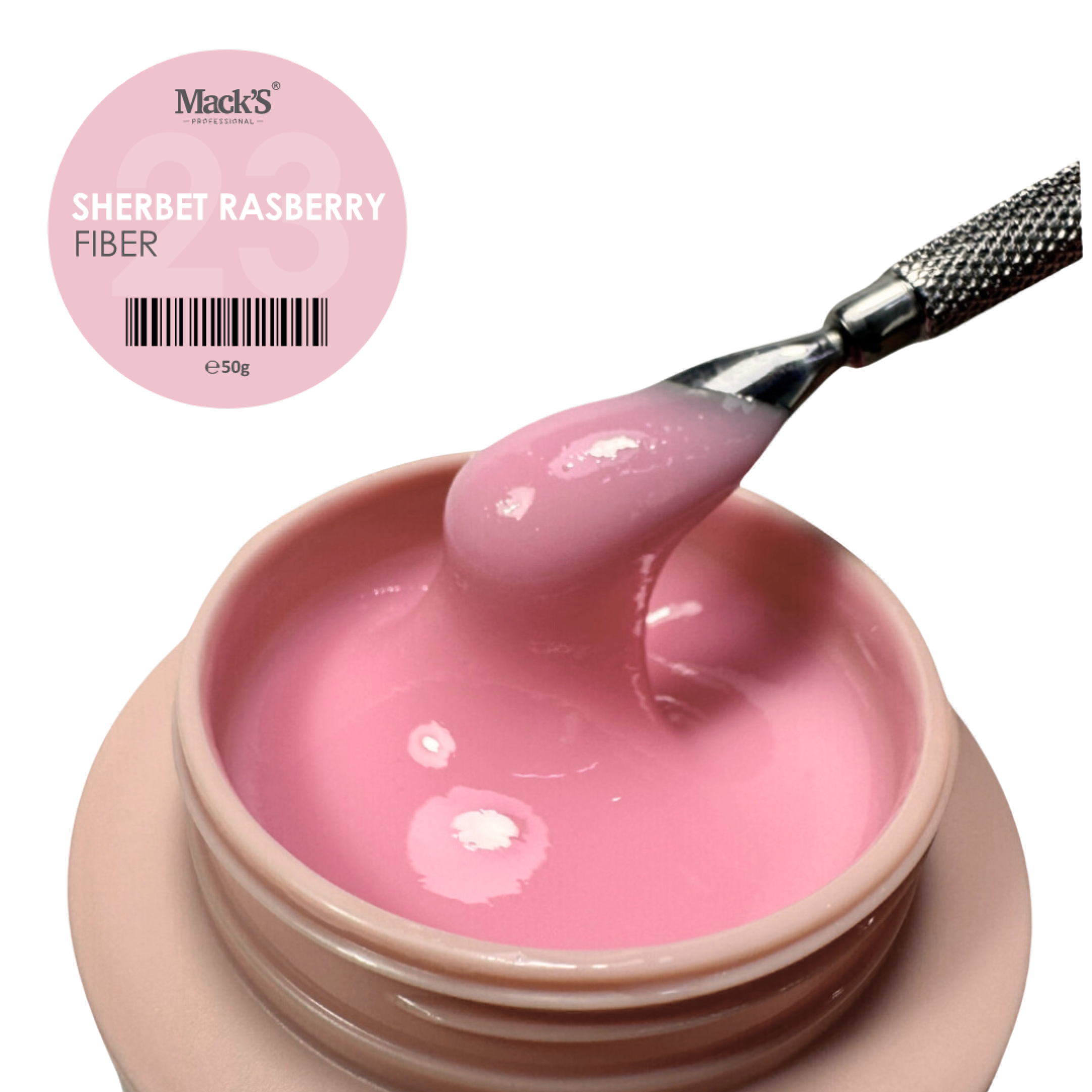 Fiber Sherbet Rasberry 23 /50g